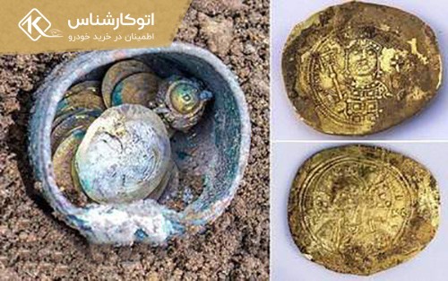 ۶۳ سکه ساسانی در شهرستان ایوان کشف شد